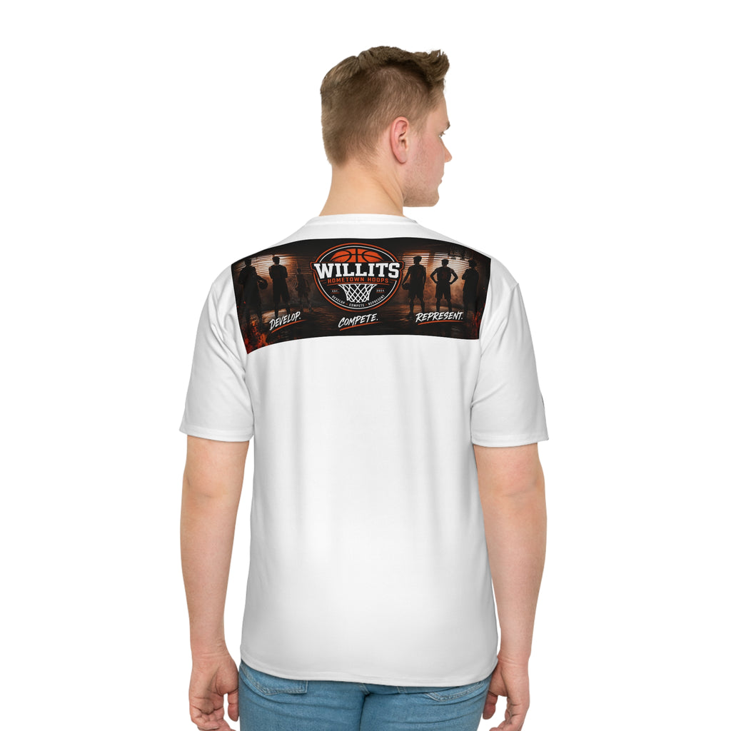 Willits Hometown Hoops Basketball T-Shirt