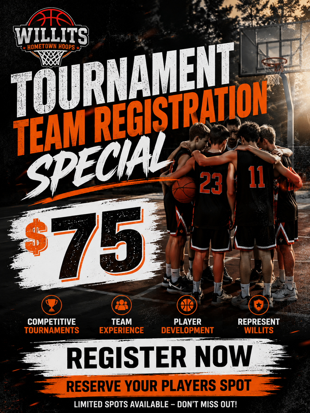 Become a Hometown Hoops Athlete
